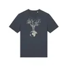 Life-Tree Majica Weltenbaum temno siva
