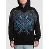 Affliction Toxic Wrath moški pulover s kapuco black