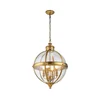 Feiss FE-ADAMS-4P-BB - Luster na lancu ADAMS 4xE14/60W/230V zlatna
