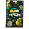 Svetleči tattoo, ki se sveti v temi 2 lista