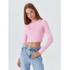 MixRay Pulover Pullover svetlo roza