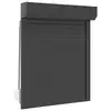 Roletna Antracit 70 x 100 cm Aluminij i poliuretan