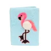 Be Cool notes plišani plavi flamingo