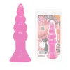 LyBaile Analni gel stimulator Pink Christmas Tree - Butt Riders 17 cm