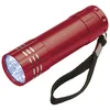 SVJETILJKA RUČNA  9 LED METALNA EASY 190405 CRVENA