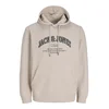 JACK & JONES Majica JJEDENVER bež/črna