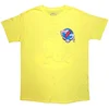 The Grateful Dead Rose Pose Yellow (Back Print) Yellow XL Majica