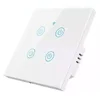 Gembird ZIGBEE-SMART-4 GANG-RSH-SP004-EU 4 gang wireless remote glass touch tuya ZigBee HomeKit