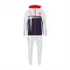 Olimpijska Trenerka Muška Peak Oks 93191 White/Navy