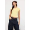 Trendyol Milla Ženska majica TWOSS26TS00285, Žuta