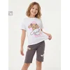 Sinsay - Set: majica i biciklističke Cinnamoroll - šareno