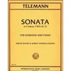 TELEMANN:SONATA IN F-MINOR,TWV 41:f1 BASSOON AND PIANO