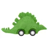 Dino World ASST | Gumijasti dinozaver z vztrajnikom , Stegosurus - zelen