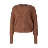 VERO MODA Pletena jopa VMLEA rjava