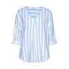 LASCANA Bluza, bela, modra
