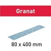 Brusni list Granat STF 80x400 P80 GR/50 kos