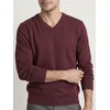 Sinsay - Džemper s V-izrezom - maroon