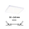 Paulmann 93059 - LED/13W IP44 prigušiva kupatilska ugradna plafonska svetiljka AREO 230V