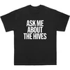 The Hives Majica Ask Me Unisex Black L
