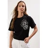 Trendyol Milla Ženska majica TWOSS25TS00028, Crna