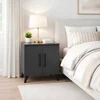 Hanah Home noćni ormarić Lumen, 51,5 cm, antracit