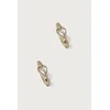 GUESS Uhani CRYSTAL LOVE zlata / transparentna