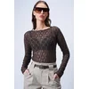 Trend Alacati Stili Ženska bluza Alc-X15043, Braon