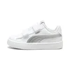 PUMA Rickie Classic Toddlers Sneakers, Shoes, White/Silver, 27