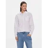 Tommy Jeans Srajca DW0DW17737 Vijolična Boxy Fit