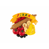 MADAME COCO Magnet za frižider, Pizza, 5x5.6cm