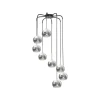 Luster GERD 8xGU10/8W/230V sjajni hrom