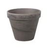 Cvetlični lonec KLASIK BASALT keramika d8/9x8cm