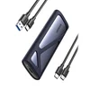 Ugreen Ohišje za SSD-disk M.2 z vmesnikom USB 3.2 Gen 2 SuperSpeed USB 10 Gbps, sivo