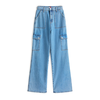 Tommy Jeans Kargo kavbojke Claire moder denim
