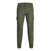 JACK & JONES Kargo hlače, zelena