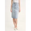 Jeans krilo Fiorucci Faded Heart Pocket Denim Midi Skirt