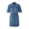 G-STAR Dolga srajca moder denim