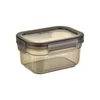 Kutija za hranu Divina 0,8L sa vakum trakom - transparent siva Frigo ( 20213 )