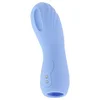 Evolved - teksturiran vibrator za prste (moder)