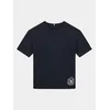 Tommy Hilfiger Majica Crest Logo KB0KB08675 D Mornarsko modra Regular Fit