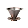 Hario Driper za filter kafu Double Mesh V60, Roze-zlatni
