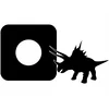 Zaščitna nalepka za Switch - Dinozaver