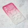 TELEMPIRE Maska za iPhone 12 6.1 Violet bear tip 3 providno-roze