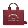 Ročna torba KARL LAGERFELD B1W30041 Bordo rdeča