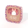 UNBRANDED MOB budilka z lučko Billy Clock Leopard Rose