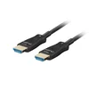 Optični kabel HDMI M/M v2.1 40m 8K AOC, črn