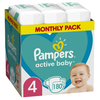 Pampers Pelene Active baby Monthly, S4, 9-14kg, 180 komada