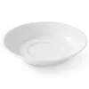 PRO Skodelica za čaj in kavo s krožnikom OPTIMA beli porcelan dia. 115 mm komplet 12 kosov. - Hendi 770979