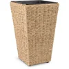 Pletena saksija KUBB Š30xD30xV50 natur