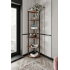 Hanah Home Polica za knjige 6 Corner, 34x173x34 cm, Boje oraha